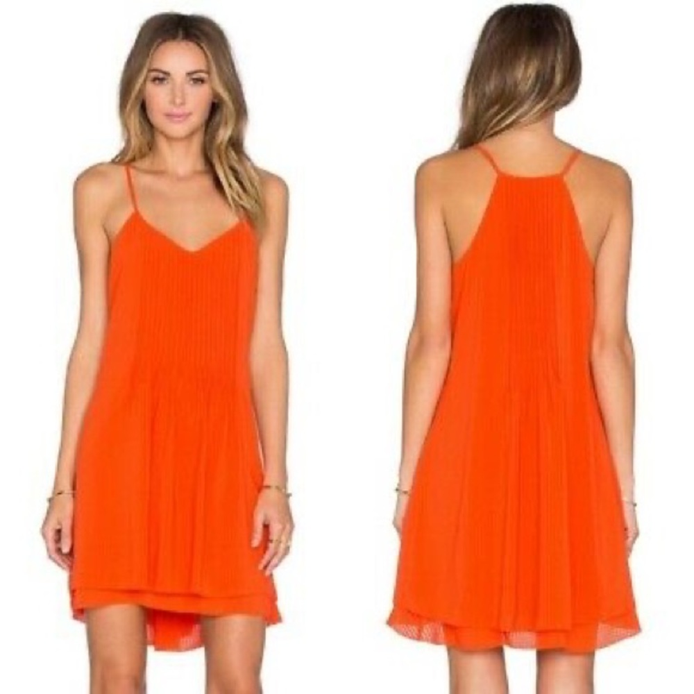Sanctuary Spring Fling dress in orange - Picture 2 of 3